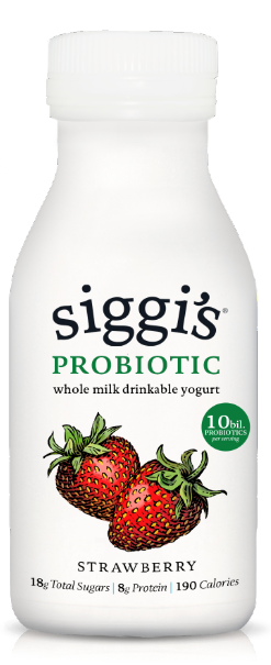 Siggis Yog Drnk,Whlmlk,Strawbry 8 Fz