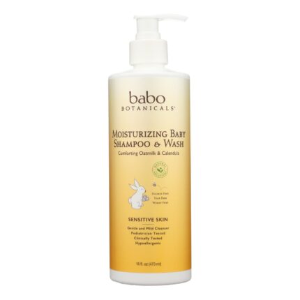 Babo Shampoo&Wash,Moisturizing 16 Fz