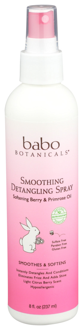 Babo Detangler,Smoothing,Berry 8 Fz