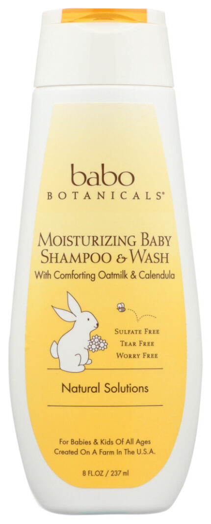 Babo Shampoo&Wash,Moisturizing 8 Fz