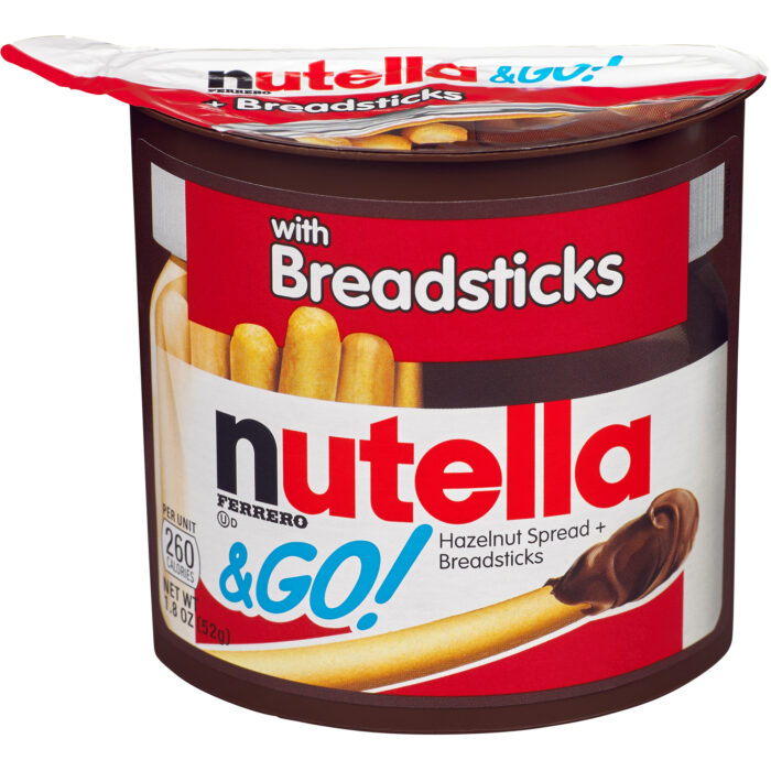 Nutella, Go Hazelnut Spread, Case Of 24, 1.8 Oz - Image 1