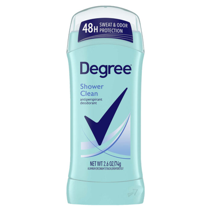 Degree, Original Antiperspirant Deodorant Shower Clean, Case Of 6, 2.6 Oz - Image 1
