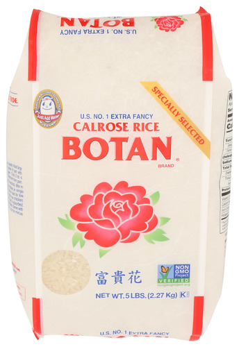 Botan Rice Calrose 5 Lb