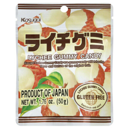 Kasugai Gummy Lychee 1.76 Oz