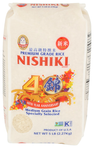 Nishiki Rice Sushi Premium 5 Lb