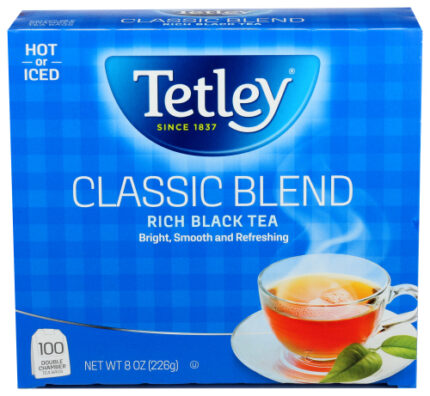 Tetley Tea Classic Blend 100 Ea