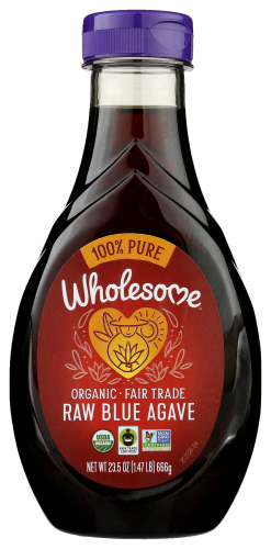 Wholesome Agave Blue Raw Org 23.50 Oz