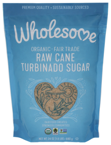Wholesome Turbinado Raw Org 24 Oz