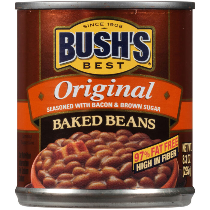 Bush'S, Original Baked Beans Can, Case Of 12, 8.3 Oz - Image 1