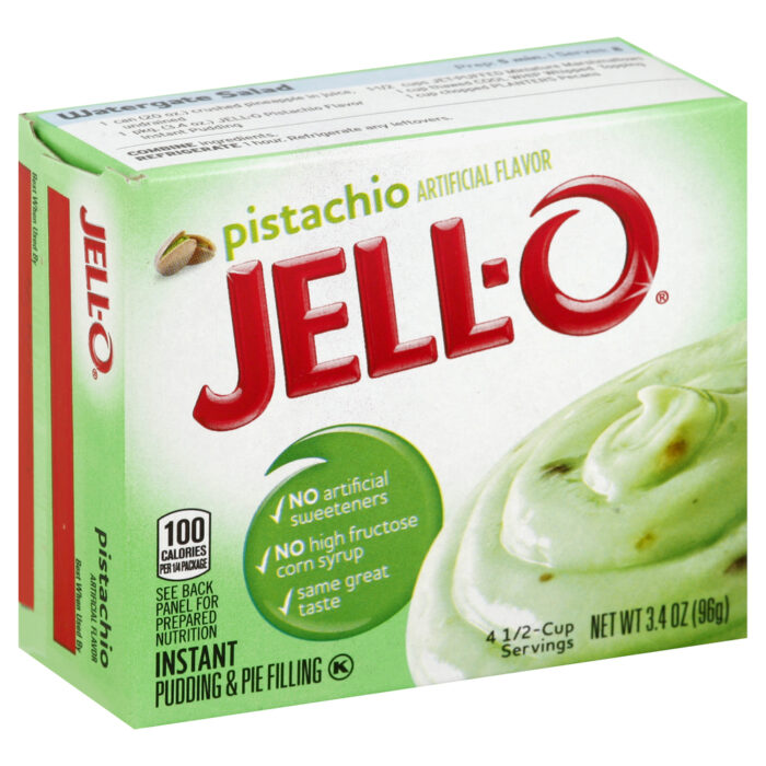 Jell-O, Jello Pie Instant Pistachio Pudding & Pie Filling, Case Of 24, 3.4 Oz - Image 1