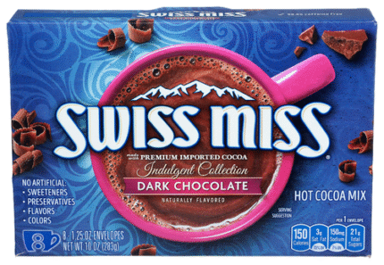 Swiss Miss Cocoa Mix Dark Chocolate 10 Oz