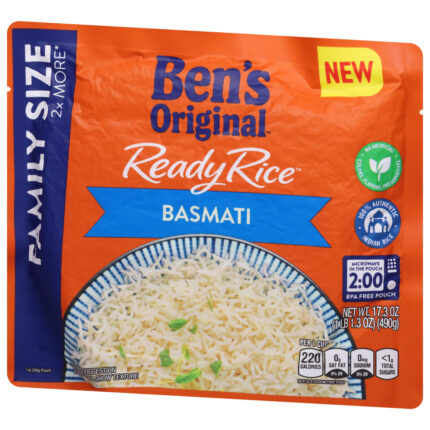 Ben'S Original, Ready Rice Basmati Family Size, Case Of 6, 17.28 Oz