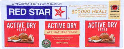 Red Star Yeast Active Dry Env 3Pk 0.75 Oz