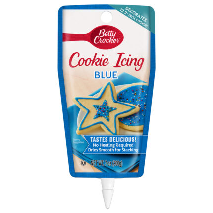 Betty Crocker, Blue Cookie Icing, Case Of 6, 7 Oz