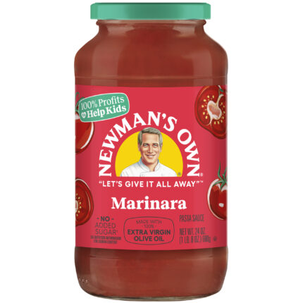 Newman'S Own, Pasta Sauce Marinara, Case Of 8, 24 Oz