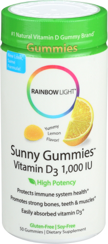 Rainbow Light Gummy Multivit D Iu Sunny 50 Pc