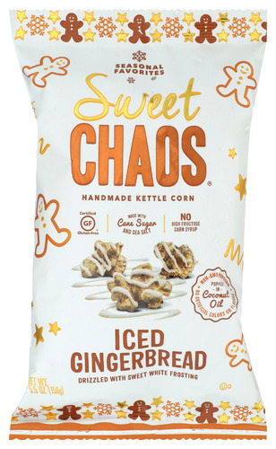 Sweet Chaos Popcorn Iced Gingerbread 5.50 Oz