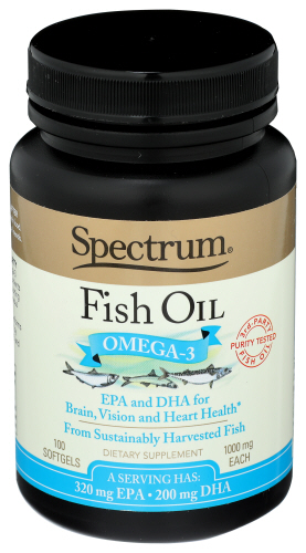 Spectrum Essential Fish Oil Omega3 1000Mg 100 Sg