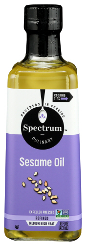 Spectrum Naturals Oil Sesame Refined 16 Fo