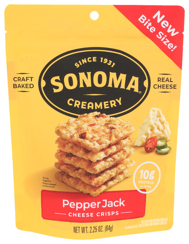 Sonoma Creamery Crisp Cheese Pepper Jack 2.25 Oz