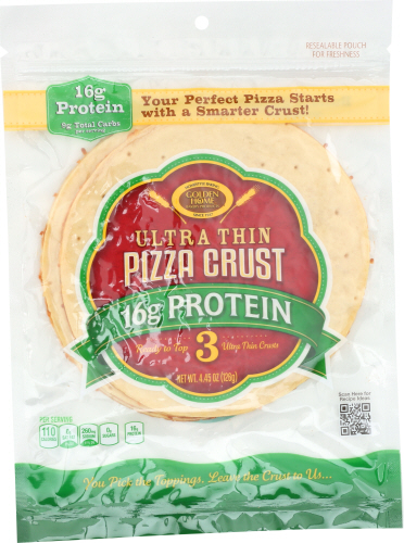 Golden Home Crust Pizza 18G Prtn 7In 4.45 Oz