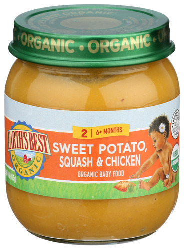 Earths Best Swt Pto Sqsh Chkn 4 Oz