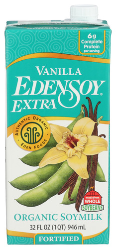 Eden Foods Bev Edensoy Vanilla Extr 32 Fo