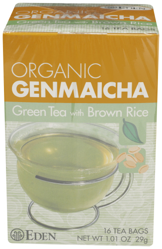 Eden Foods Tea Genmaicha Green Org 16 Bg