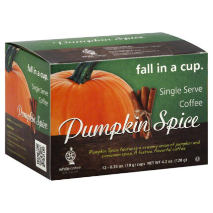 White Coffee Coffee Sngl Pumpkin Spice 10 Pc