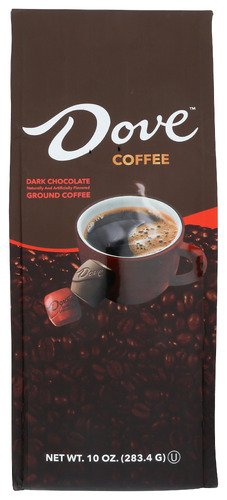 Mars Coffee Grnd Dove Drk Cho 10 Oz