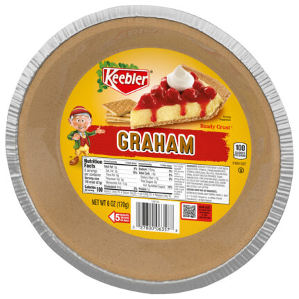Keebler, Ready Pie Crust Graham Cracker, Case Of 12, 6 Oz