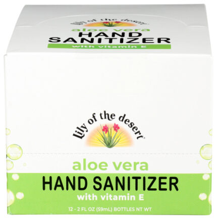 Lily Of The Desert Sanitizer Aloe 12Ct 1 Ds