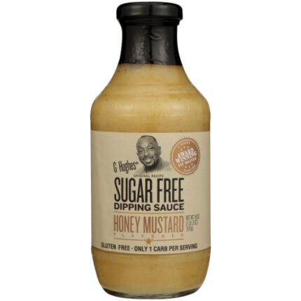 G Hughes Sauce Hny Mstrd Dipping 18 Oz