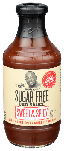 G Hughes Sauce Bbq Sweet N Spicy 18 Oz