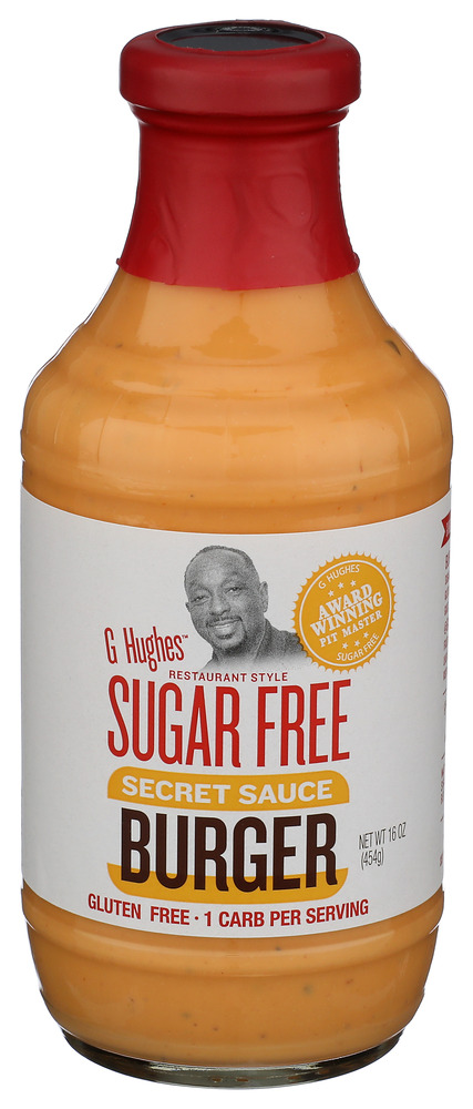 G Hughes Sauce Burger Sugar Free 16 Oz