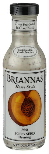Briannas Drssng Poppy Seed 12 Oz