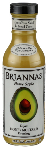 Briannas Drssng Honey Mstrd 12 Oz