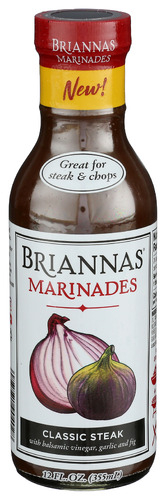 Briannas Marinade Classic Steak 12 Oz