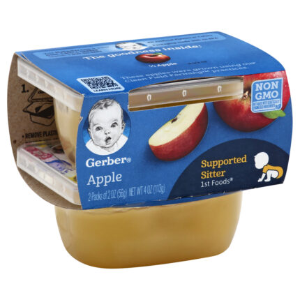 Gerber, 1St Foods Apple Baby Food Tubs, Case Of 8, 4 Oz
