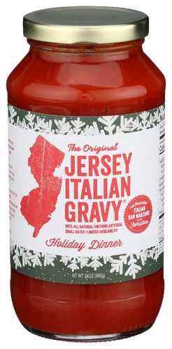 Jersey Italian Gravy Sauce Pasta Holiday Dnnr 24 Oz