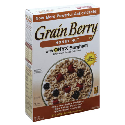 Grain Berry, Honey Nut Oat Cereal, Case Of 6, 12 Oz