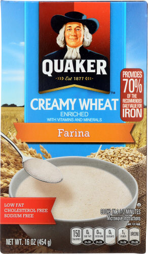 Quaker Cereal Farina 16 Oz