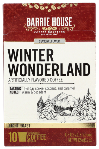 Barrie House Coffee Winter Wonderland 3.70 Oz