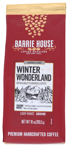 Barrie House Coffee Gr Winter Wonderl 10 Oz