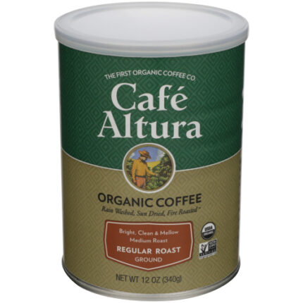 Cafe Altura Coffee Grnd Reg Rst Org 12 Oz