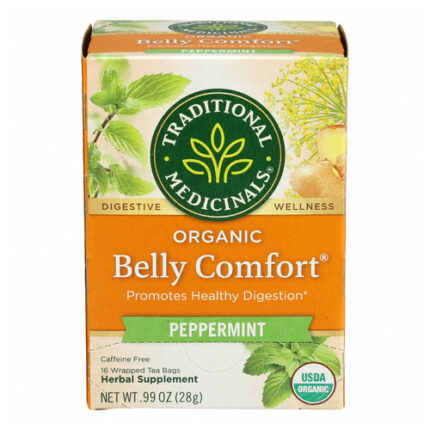 Traditional Medicinals Tea Belly Comfort Ppprmnt 16 Bg