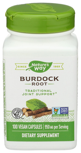 Natures Way Burdock Root Org 100Vegcp 100 Cp