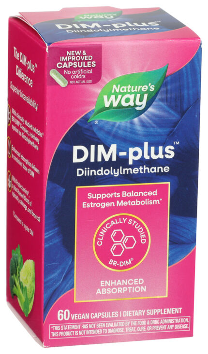 Natures Way Dim-Plus 60Vegcp 60 Cp