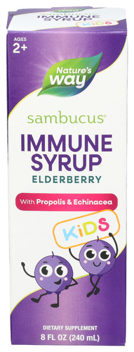 Natures Way Sambucus Kid Syrup Brry 8 Fo