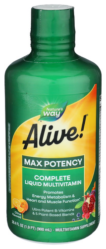Natures Way Alive Vit Ctrs Flvr 30.40 Oz